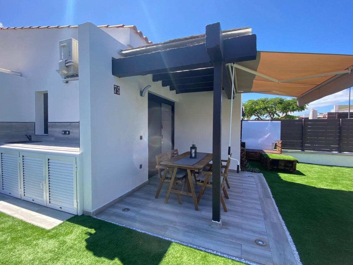 Bungalow Maspalomas Golf Con Jacuzzi, Piscina Y Jardin San Bartolomé Kültér fotó