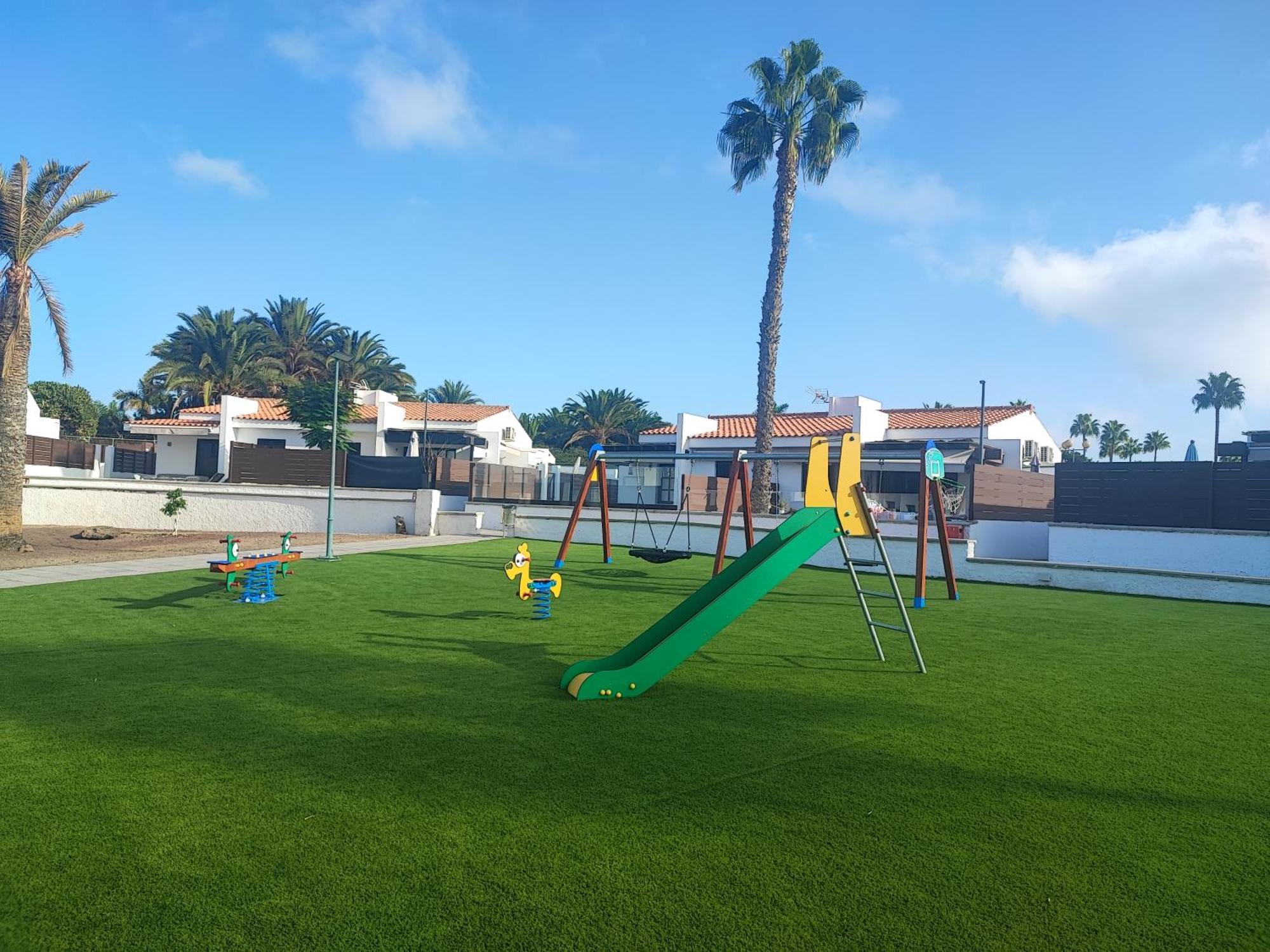 Bungalow Maspalomas Golf Con Jacuzzi, Piscina Y Jardin San Bartolomé Kültér fotó