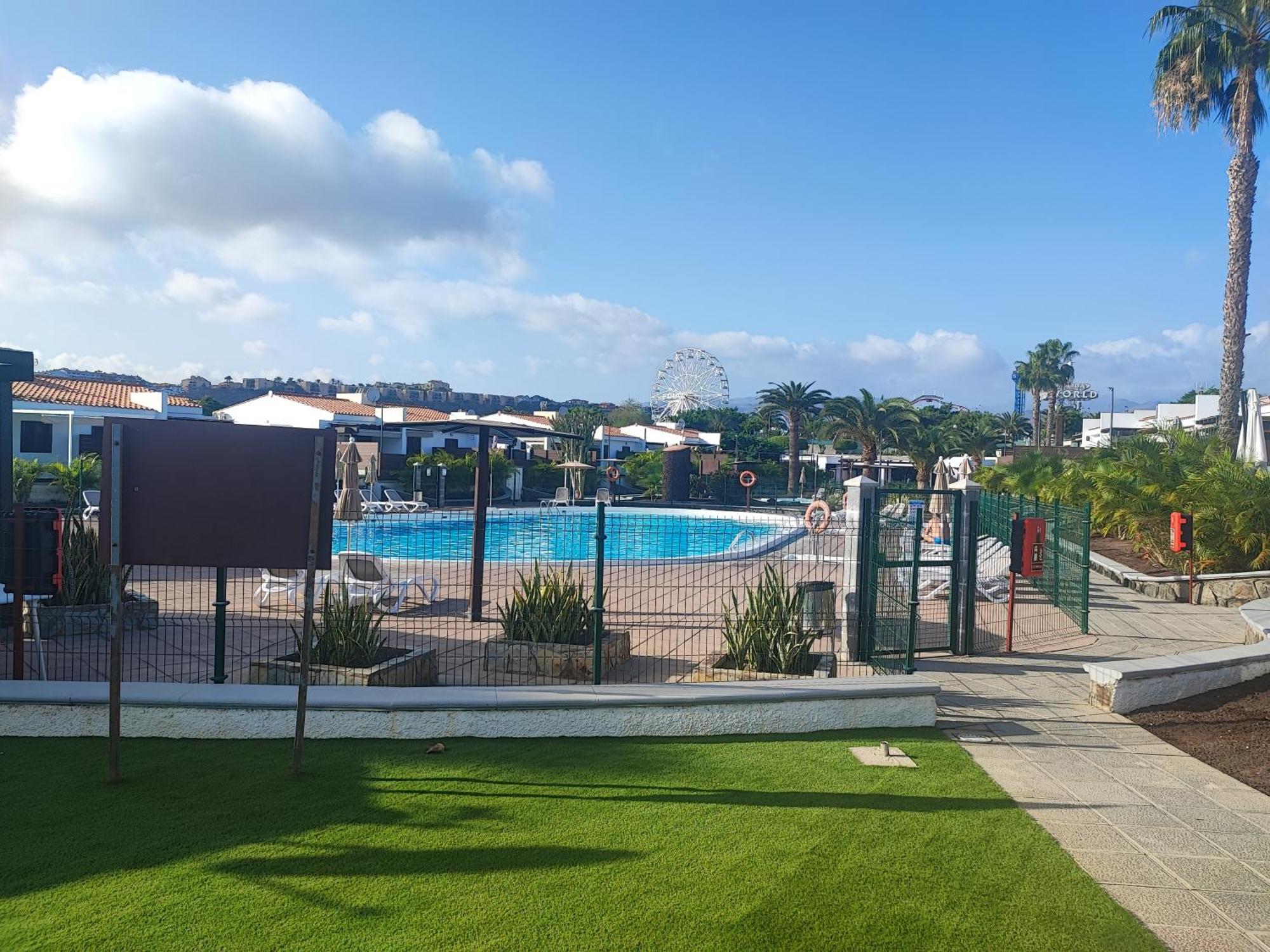 Bungalow Maspalomas Golf Con Jacuzzi, Piscina Y Jardin San Bartolomé Kültér fotó
