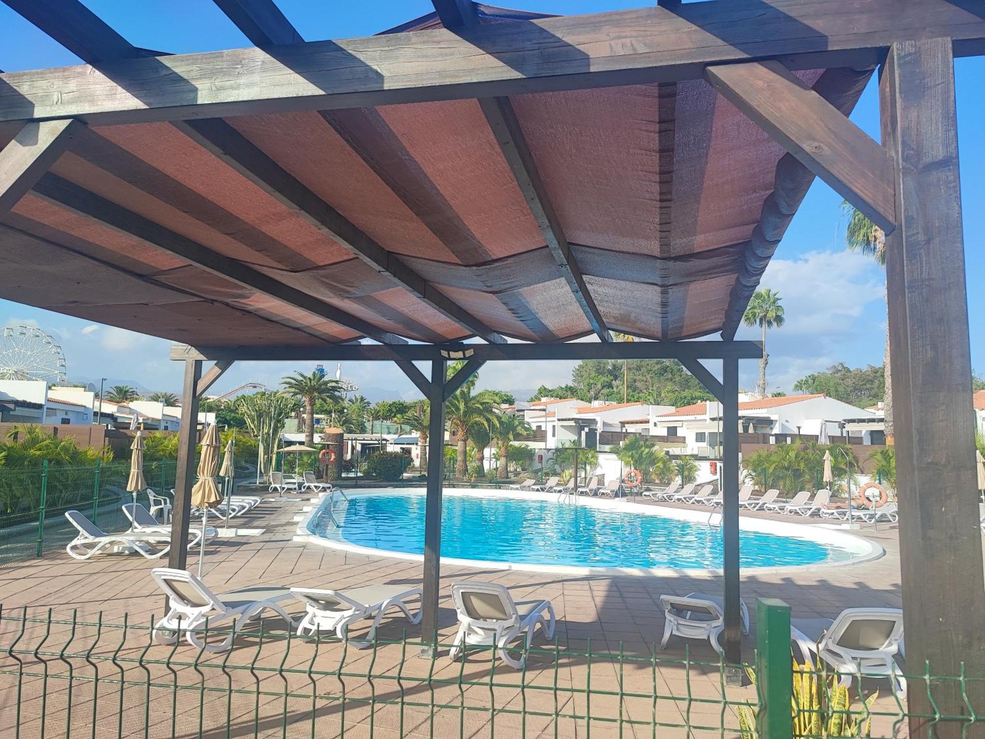 Bungalow Maspalomas Golf Con Jacuzzi, Piscina Y Jardin San Bartolomé Kültér fotó